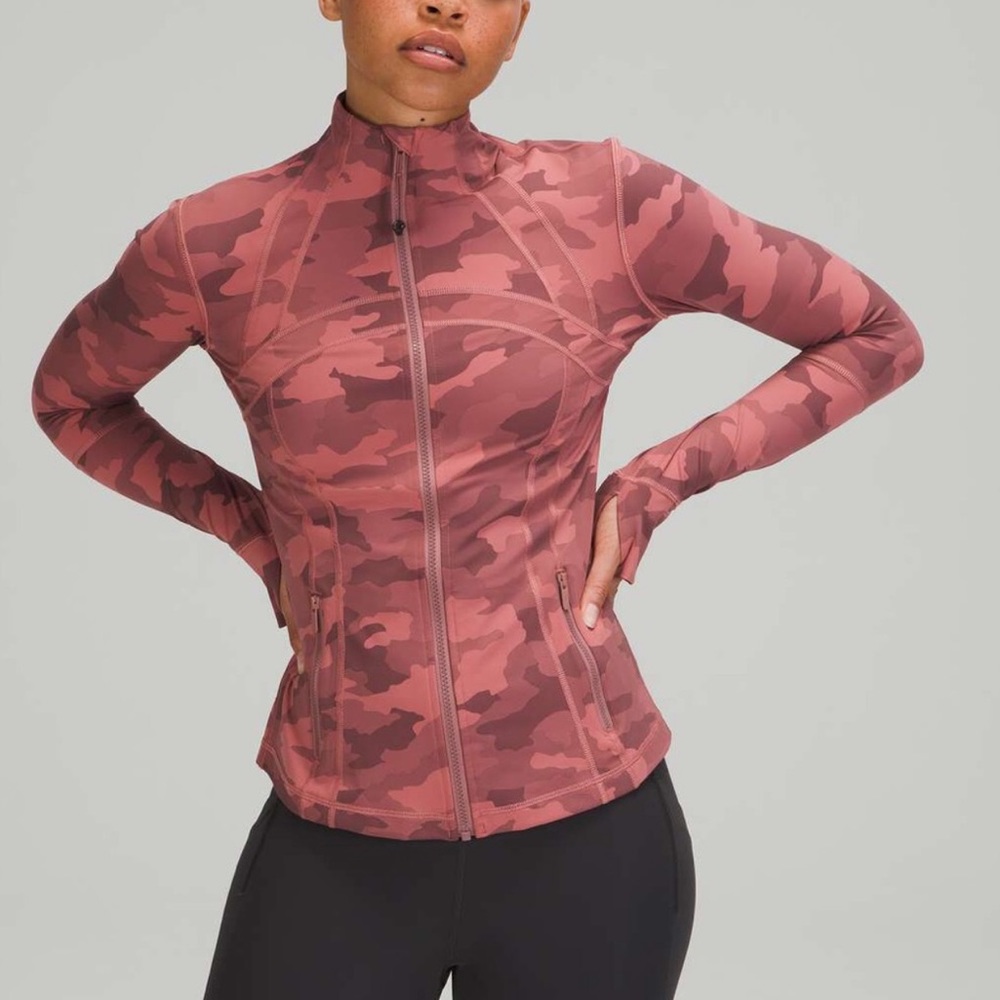 Lululemon Define Jacket Briar Rose Camo 14